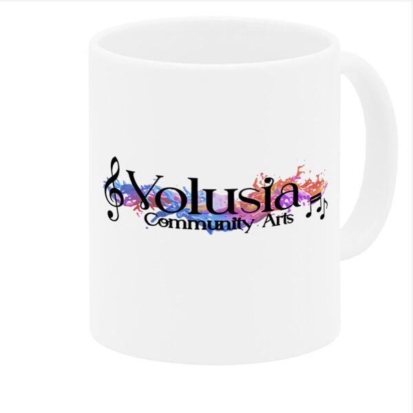 Volusia Community Arts White Coffee Mug Thumbnail