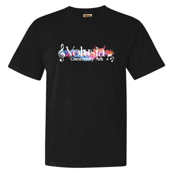 Black Heavyweight 100% Ring Spun Cotton Tee  Thumbnail